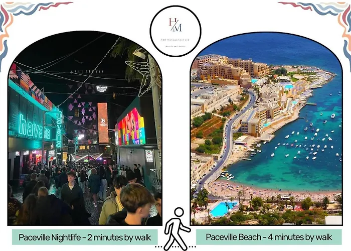 公寓 Paceville For Groups! *